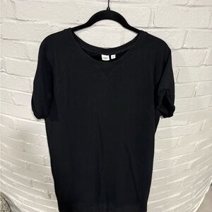 GAP Black Sweatshirt Dress